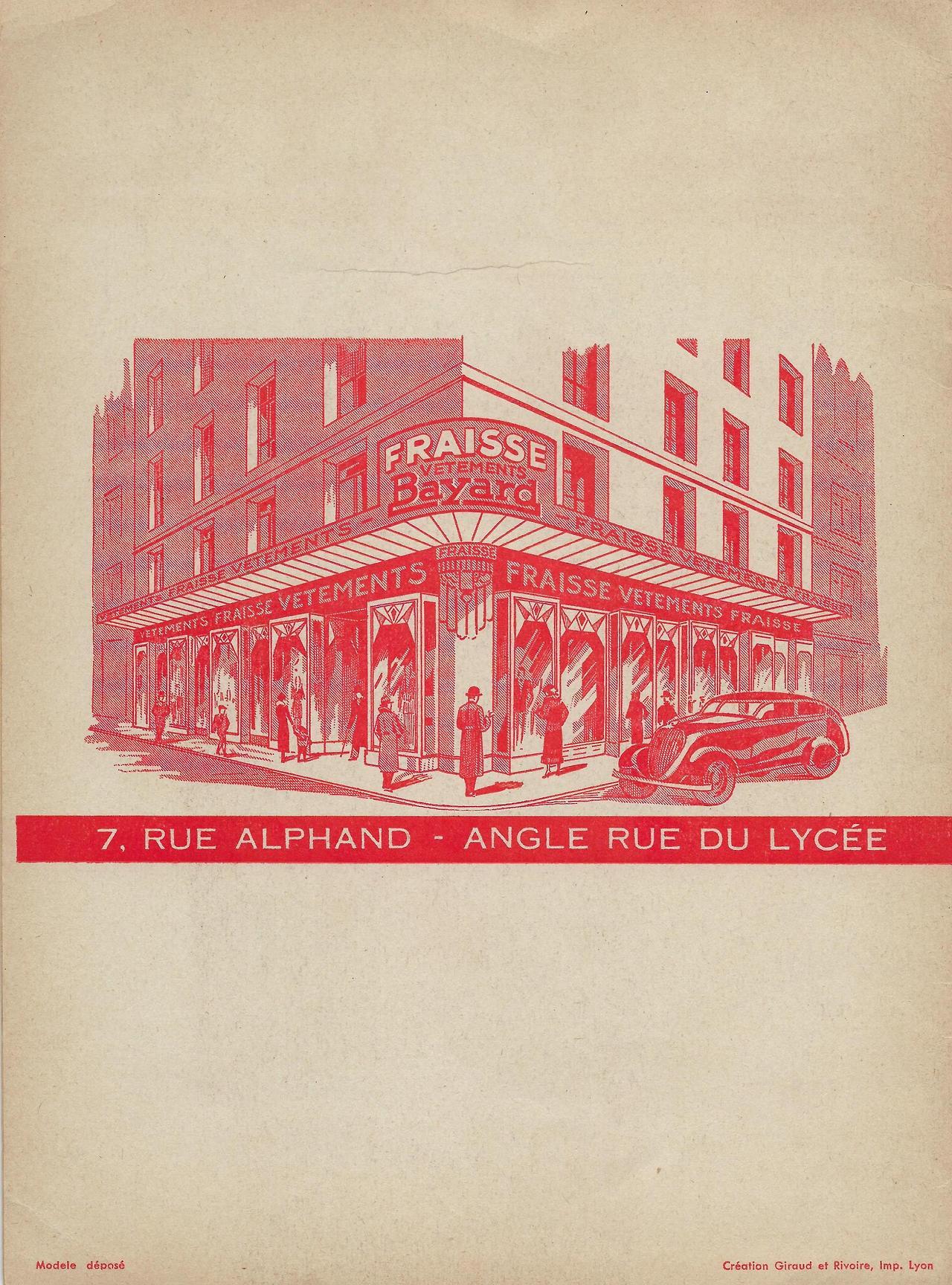 Bayard in the 1930s: Suits