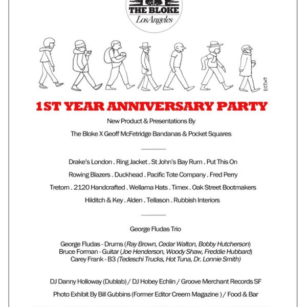 Hang Out With Us And Other Cool People at The Bloke's 1 Year Anniversary Party this Saturday in Pasadena, CA