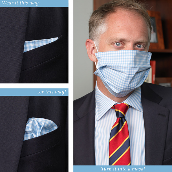 Are Masks Just Pocket Squares For Your Face?