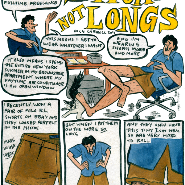 Style & Fashion Drawings: Shorts not Longs