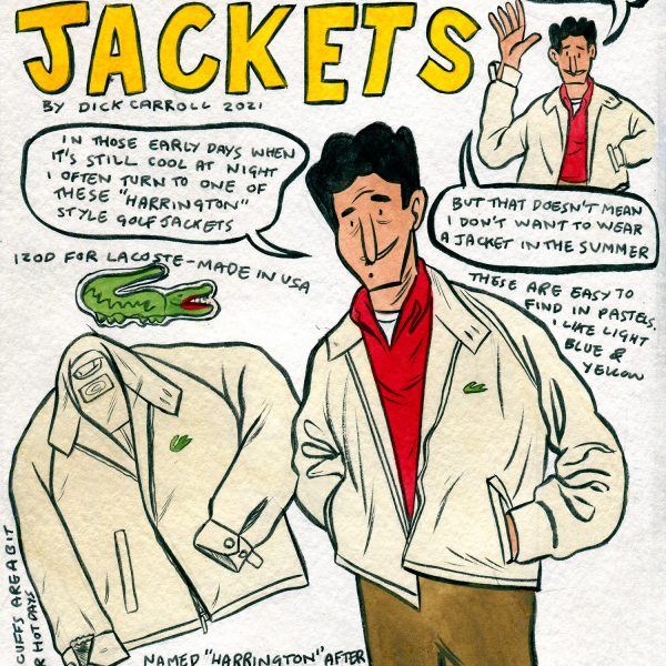 Style & Fashion Drawings: Transitional Jackets