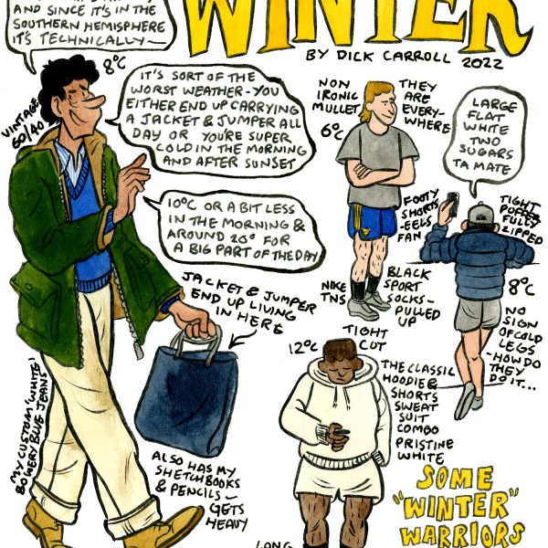 Style & Fashion Drawings: Winter