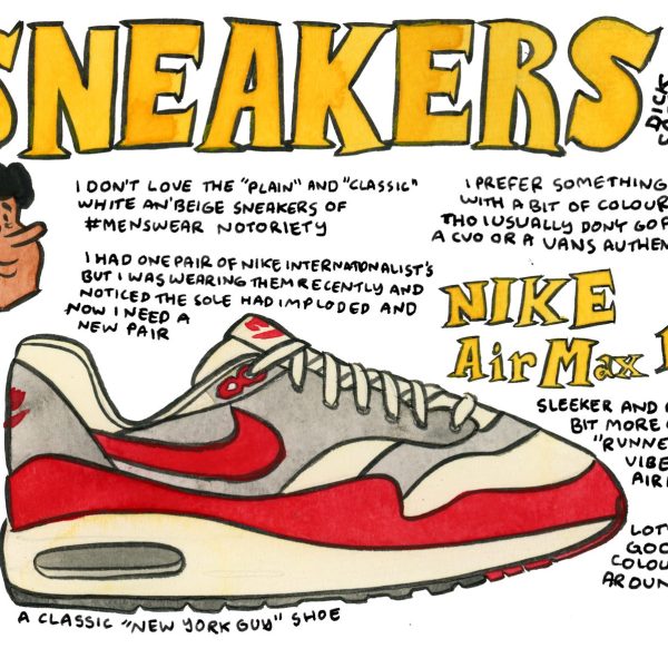 Style & Fashion Drawings: Sneakers
